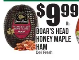 Extra Supermarket BOAR'S HEAD HONEY MAPLE HAM offer
