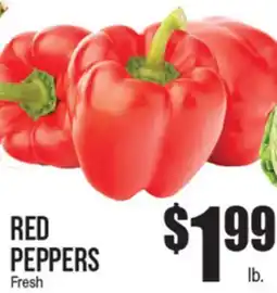 Extra Supermarket RED PEPPERS offer