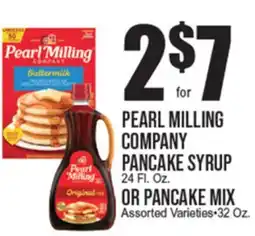 Extra Supermarket PEARL MILLING COMPANY PANCAKE SYRUP OR PANCAKE MIX offer