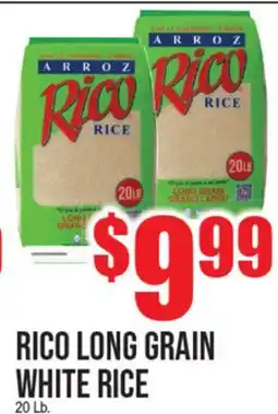 Extra Supermarket RICO LONG GRAIN WHITE RICE offer