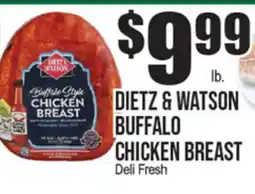 Extra Supermarket DIEZT & WATSON BUFFALO CHICKEN BREAST offer