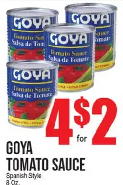 Extra Supermarket GOYA TOMATO SAUCE offer