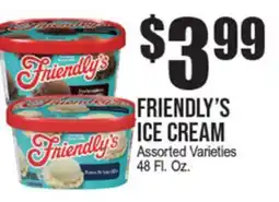 Extra Supermarket FRIENDLY'S ICE CREAM offer