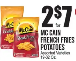 Extra Supermarket MC CAIN FRENCH FRIES POTATOES offer