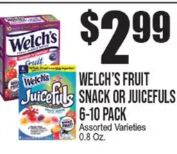 Extra Supermarket WELCH'S FRUIT SNACK OR JUICEFULS offer