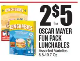 Extra Supermarket OSCAR MAYER FUN PACK LUNCHABLES offer