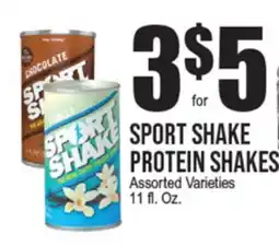 Extra Supermarket SPORT SHAKE PROTEIN SHAKES offer