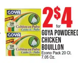 Extra Supermarket GOYA POWDERED CHICKEN BOUILLON offer