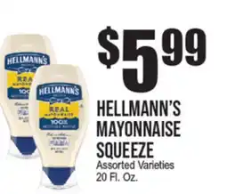 Extra Supermarket HELLMANN'S MAYONNAISE SQUEEZE offer