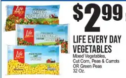 Extra Supermarket LIFE EVERY DAY VEGETABLES offer
