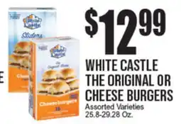 Extra Supermarket WHITE CASTLE THE ORIGINAL OR CHEESE BURGERS offer