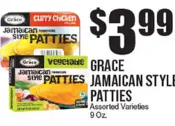 Extra Supermarket GRACE JAMAICAN STYLE PATTIES offer