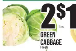 Extra Supermarket GREEN CABBAGE offer
