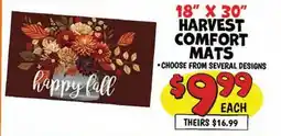 Ollie's 18 X 30 HARVEST COMFORT MATS offer