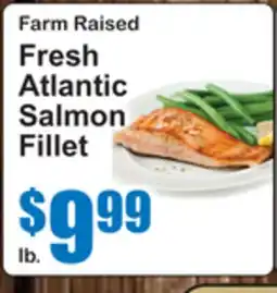 SuperFresh Farm Raised Fresh Atlantic Salmon Fillet offer