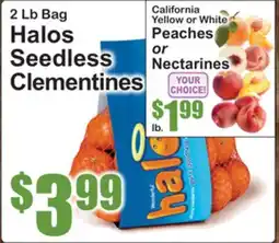 SuperFresh Halos Seedless Clementines offer