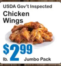 SuperFresh USDA Gov't Inspected Chicken Wings offer