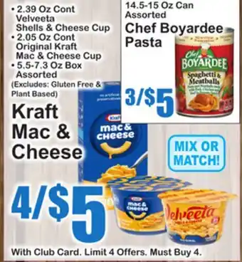 SuperFresh Kraft Mac & Cheese offer