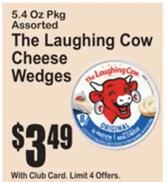 SuperFresh The Laughing Cow Cheese Wedges offer