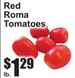 SuperFresh Red Roma Tomatoes offer