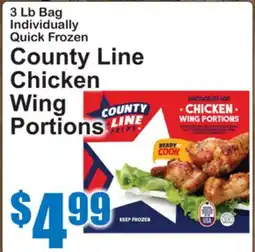 SuperFresh County Line Chicken Wing Portions offer