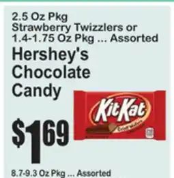 SuperFresh Hershey's Chocolate Candy offer