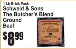 SuperFresh Schweid & Sons The Butcher's Blend Ground Beef offer