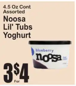 SuperFresh Noosa Lil' Tubs Yoghurt offer
