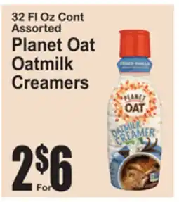 SuperFresh Planet Oat Oatmilk Creamers offer
