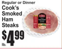 SuperFresh Cook's Smoked Ham Steaks offer