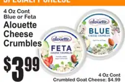 SuperFresh Alouette Cheese Crumbles offer