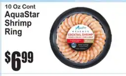 SuperFresh 10 Oz Cont AquaStar Shrimp Ring offer