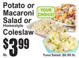 SuperFresh Potato or Macaroni Salad or Homestyle Coleslaw offer