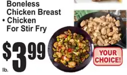 SuperFresh Boneless Chicken Breast offer