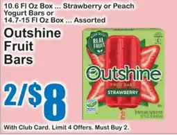 SuperFresh Outshine Fruit Bars offer