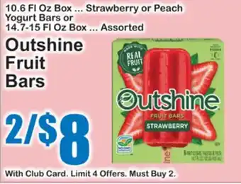 SuperFresh Outshine Fruit Bars offer