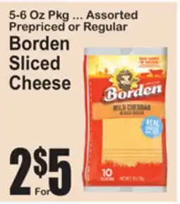 SuperFresh Borden Sliced Cheese offer
