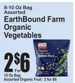 SuperFresh EarthBound Farm Organic Vegetables offer