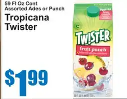 SuperFresh Tropicana Twister offer