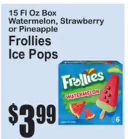 SuperFresh Frollies Ice Pops offer