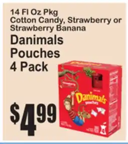 SuperFresh Danimals Pouches offer