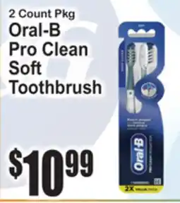 SuperFresh Oral-B Pro Clean Soft Toothbrush offer