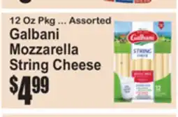 SuperFresh Galbani Mozzarella String Cheese offer
