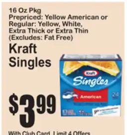 SuperFresh Kraft Singles offer
