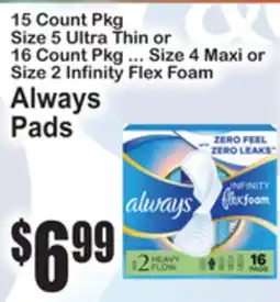 SuperFresh Always Pads offer