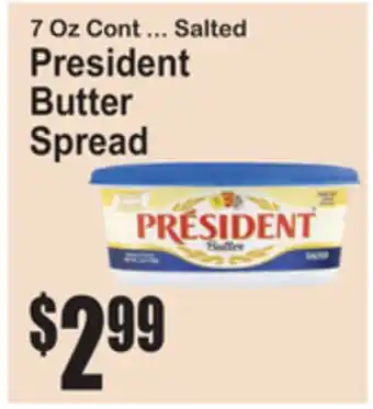 SuperFresh President Butter Spread offer