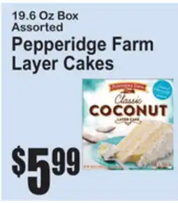 SuperFresh Pepperidge Farm Layer Cakes offer