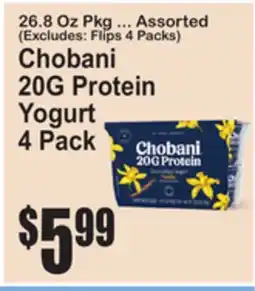 SuperFresh Chobani 20G Protein Yogurt offer