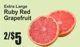 SuperFresh Extra Large Ruby Red Grapefruit offer