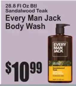 SuperFresh Every Man Jack Body Wash offer